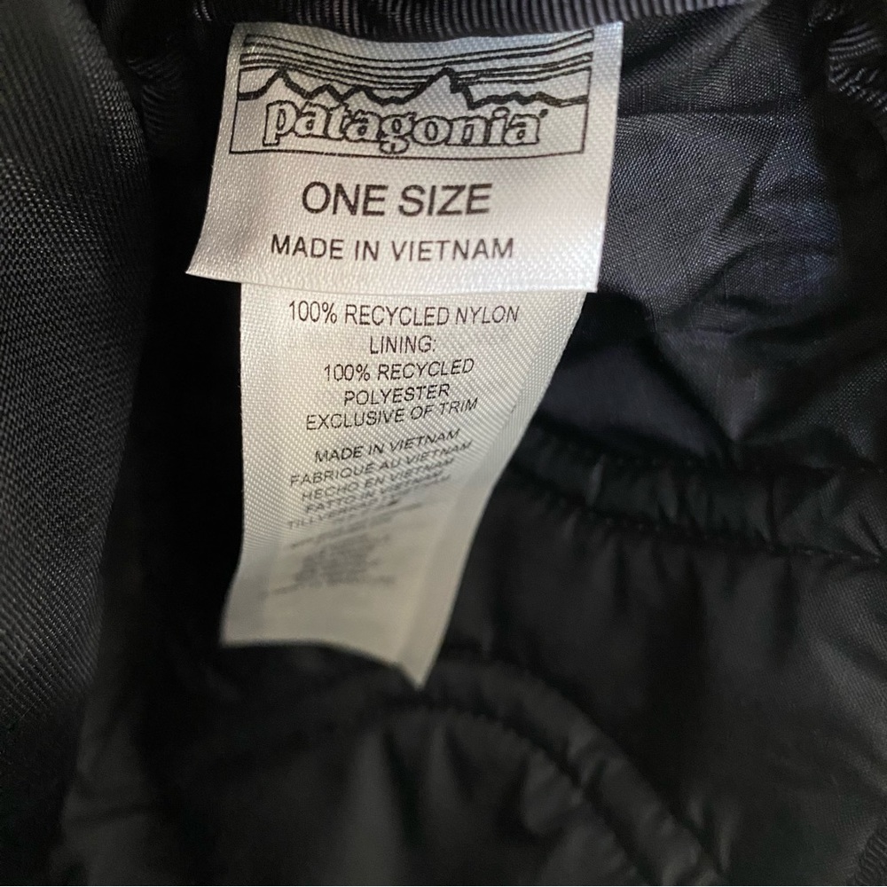 New with Tag Patagonia ultralite  hip pack fanny pack black 1 LB Authentic - Picture 7 of 8